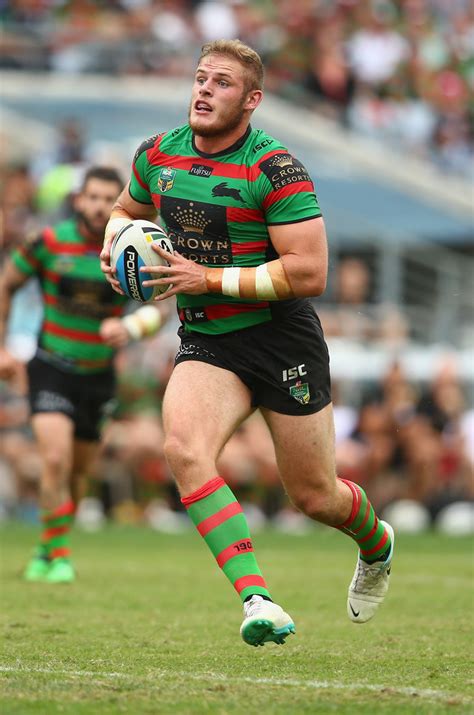 Footy Players Thomas Burgess Of The South Sydney Rabbitohs Hot Rugby