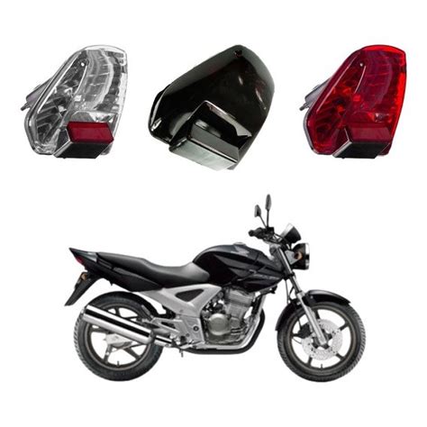 Lanterna Traseira Moto Modelo Cbx Twister Completa Shopee Brasil