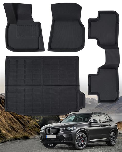 Amazon DrCarNow For BMW X3 Floor Mats Fit For BMW X3 G01 2018 2024