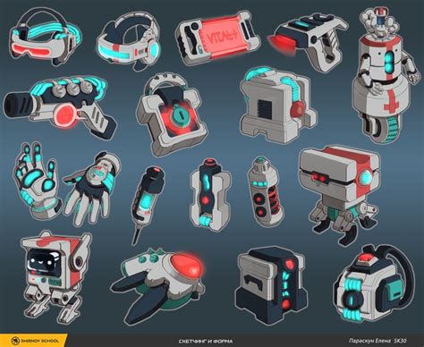 Sci Fi Props Sketches On Behance Sci Fi Props Props Concept Sci Fi