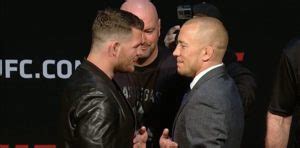 Michael Bisping Vs George St Pierre Has Been Called Off Yoel Romero