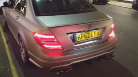 CRAZY Ride In 510BHP Mercedes C63 AMG BRUTAL Accelerations REVS