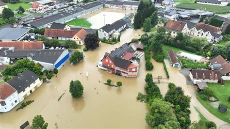 Österreich Hochwasser überflutet Steiermark und Kärnten STERN de