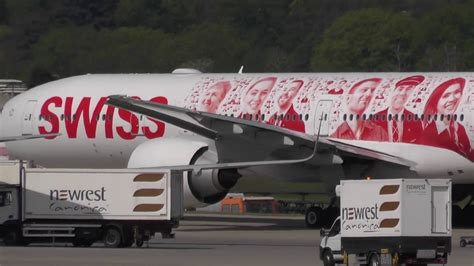 Swiss Er Hb Jna People S Plane Livery Takeoff From Geneva