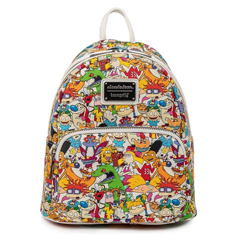 Nickelodeon Loungefly Mini Backpack - Nick Rewind Gang AOP