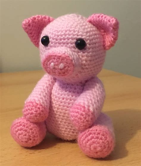 Amigurumi Pig By Amyscrochetcave On Etsy Listing