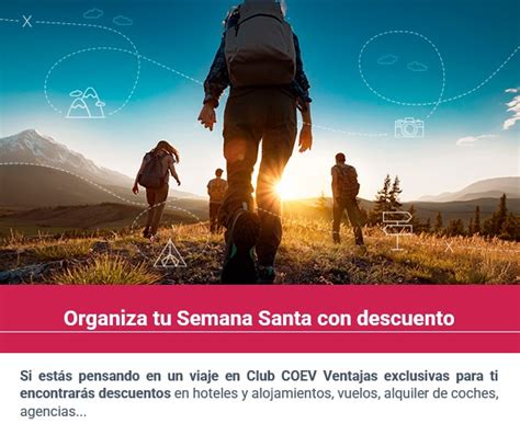 Organiza Las Vacaciones De Semana Santa Con Los Descuentos Del Club