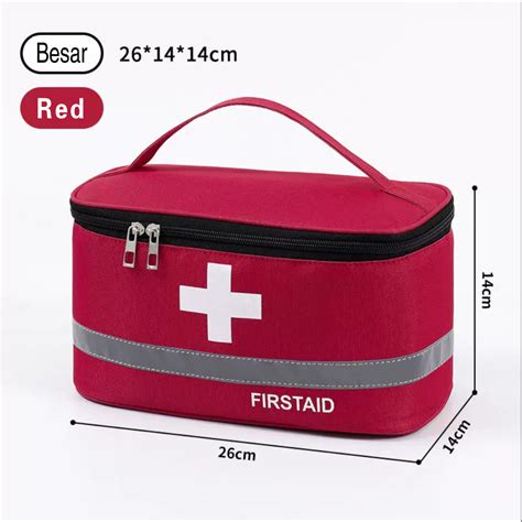 Jual First Aid Kit Medicine Strong Bag Fortable Medical Kit Storage