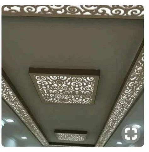 Metal Gypsum False Ceiling Contractor Thickness Mm At Rs Sq Ft In