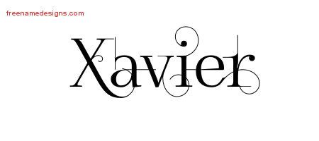 xavier Archives - Free Name Designs