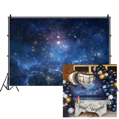 Buy Aofoto X Ft Fantastic Nebula Backdrop Aerospace Starry Sky