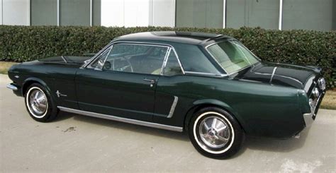 Cascade Green 1964 Ford Mustang Hardtop