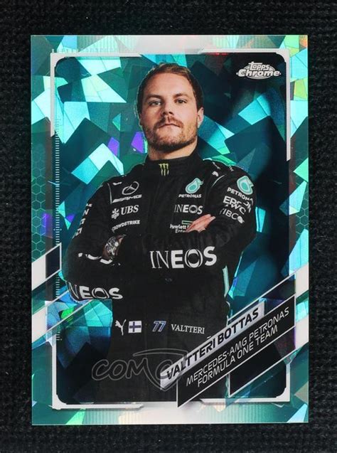 2021 Topps Chrome Sapphire Edition Formula 1 F1 Racers Aqua 99