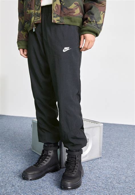 Nike Sportswear Jogginghose Black White Schwarz Zalando At