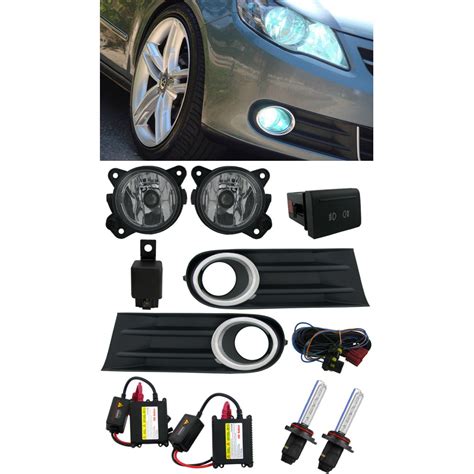 Kit Farol De Milha Neblina Vw Gol Voyage Saveiro G5 2009 2010 2011 2012