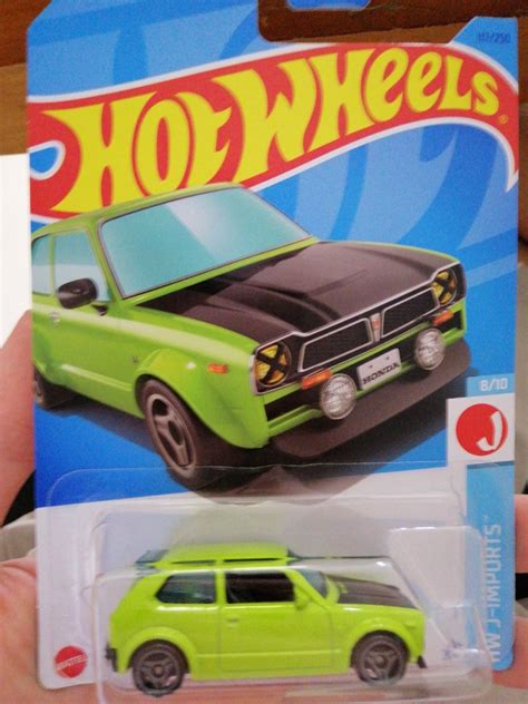 Hotwheels 73 Honda Civic Custom Hijau On Carousell