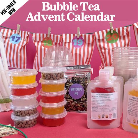 Bubble Tea Advent Calendars 2023 What Is Inside