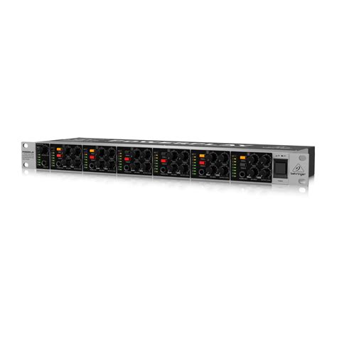 Behringer HA6000 рэковый 6-канальный усилитель для стереонаушников ...