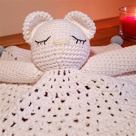 Baby Crochet Comforter Animal Lovey Crochet Security Etsy