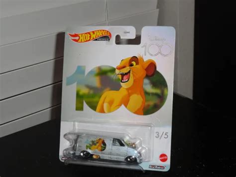 HOT WHEELS PREMIUM 2023 Pop Culture Disney 100 Simba 3 5 1985 Chevy Astro Van EUR 17 10