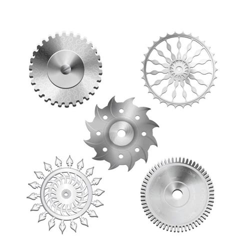 Industrial Steampunk Vector Gears - My Downloadables