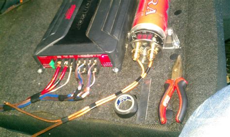 Конденсатор 1 фарад — Mazda 323 V, 1,5 л, 1998 года | автозвук | DRIVE2