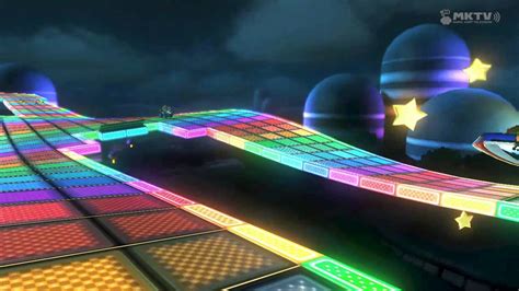 Wii U Mario Kart Snes Senda Arco Iris Youtube