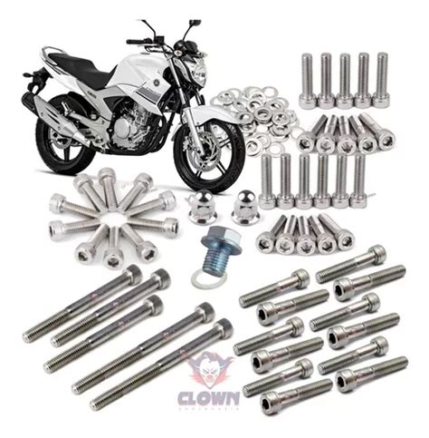 Clown Kit Parafuso Allen Inox Motor Ys250 Fazer 2011 17 Y9i