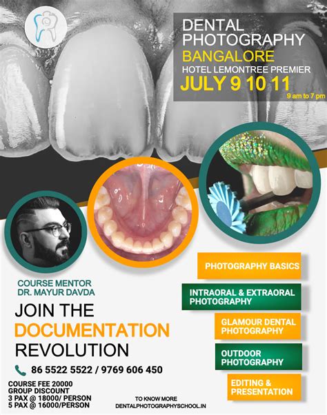 Dental Photography Course Dental Photography Workshop