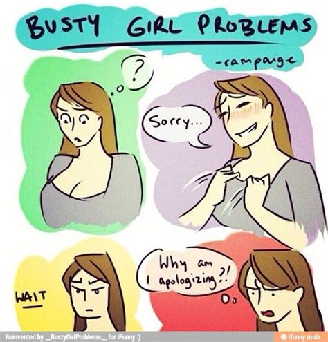 Pin On Busty Girl Problems Perks