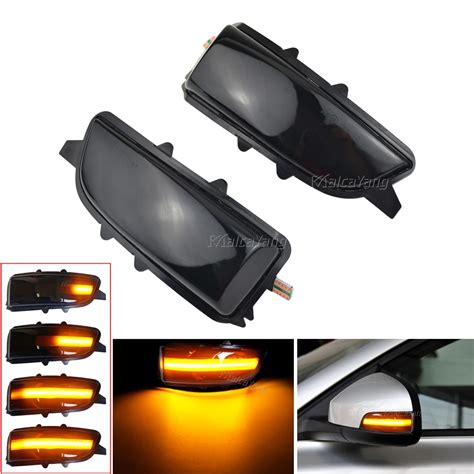 Pcs Dynamic Led Side Mirror Turn Signal Light Lamp Side Marker Blinker