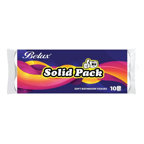 BELUX Toilet tissue rolls compact 400 sheets x 10 rolls – Sungold ...