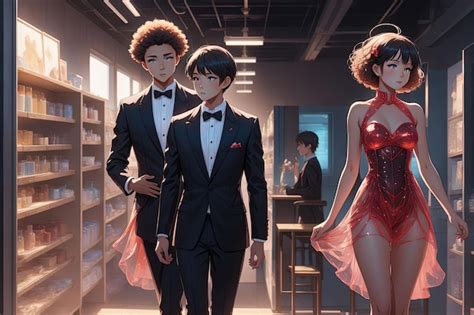 Hentai Anime Manga Schulabschluss Oder Abschlussball Feierball Oder Tanz Am Ende Des