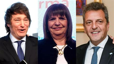 Referentes De Milei Massa Y Bullrich En Un Nuevo Debate Esta Vez