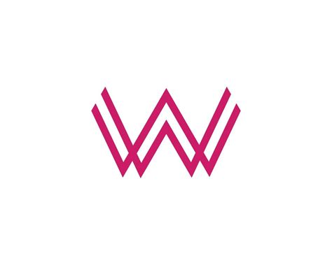 W WW logo design vector template 13656851 Vector Art at Vecteezy