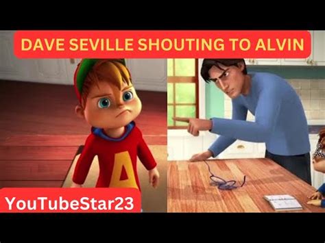 Dave Seville SHOUTING to Alvin always in trouble on Alvinnn and the ...