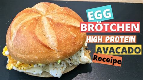 High Protein Egg Avocado Sandwich Quick Break Fast Recipe Healthy