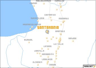 Santa Maria (Colombia) map - nona.net