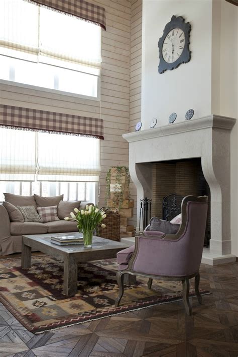 Камин в стиле прованс в интерьере (42 фото) - красивые картинки и HD фото