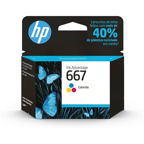 Cartucho Original Hp Ym Ab Colorido Para Impressoras Deskjet