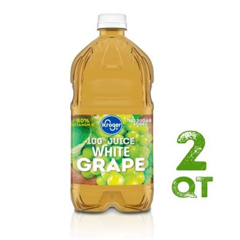 Kroger® 100% White Grape Juice, 64 fl oz - Kroger