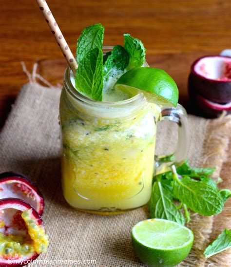 Mango And Passion Fruit Mojito My Colombian Recipes