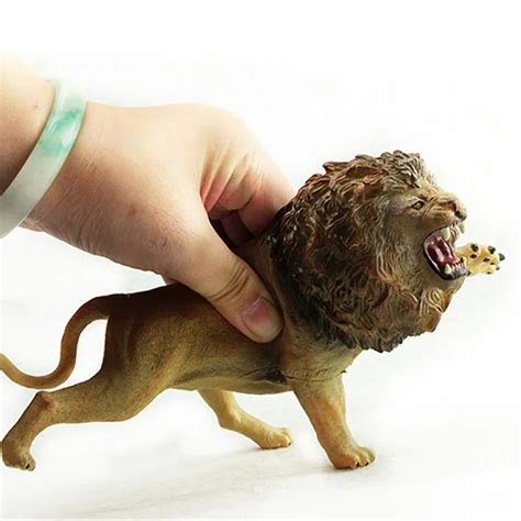 Savage African Wild Animals Lions Action Figures Toys Lion Baby