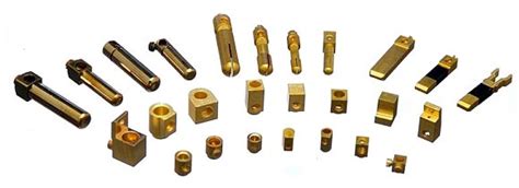 Round Polished Brass Plug Pins For Electrical Fittings Size 2inch