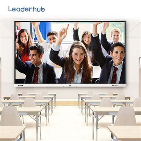 65 75 86 Inch Wall Mount School Classroom Whiteboard Interactive Flat Panel Board - China LCD ...