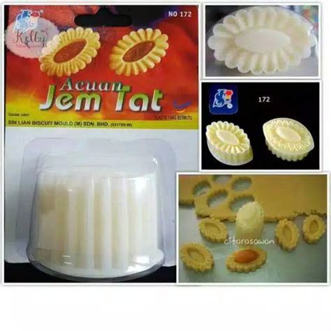 Jual Cks Acuan Sin Lian Kuih Jam Tar Cetakan Kue Kering Cetakan