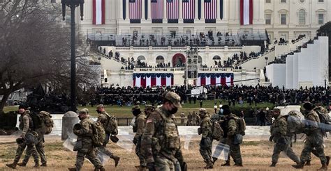 19 Photos Highlight Uniqueness Of Bidens Inauguration Ceremony