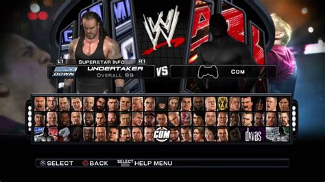 Wwe 2011 Game Roster