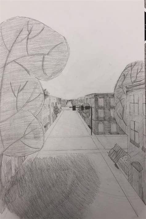 Perspective Drawing - ELIZABETH OAKELEY DIGITAL ART