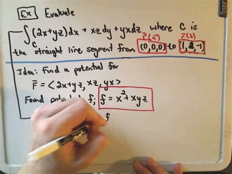 The Fundamental Theorem For Line Integrals Youtube